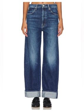 Mother The Lil Spitfire Nerdy Cuff Jeans